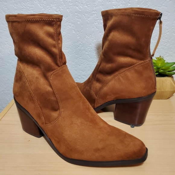 Naturalizer Ella Brown Bootie, Size 8.5 - Picture 1 of 8